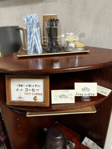 朝のコーヒー